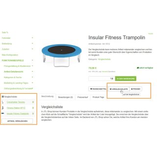 Insular Fitness Trampolin