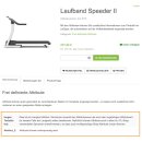 Laufband Speeder II