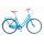 Damen-Cityrad Piz Palü hellblau 380 mm