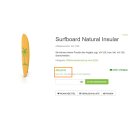 Surfboard Natural Insular