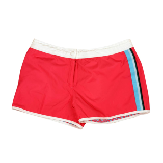 Damen-kurze Sporthose rot